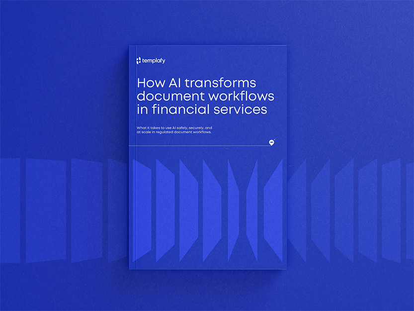 How AI transforms document workflows in financial services