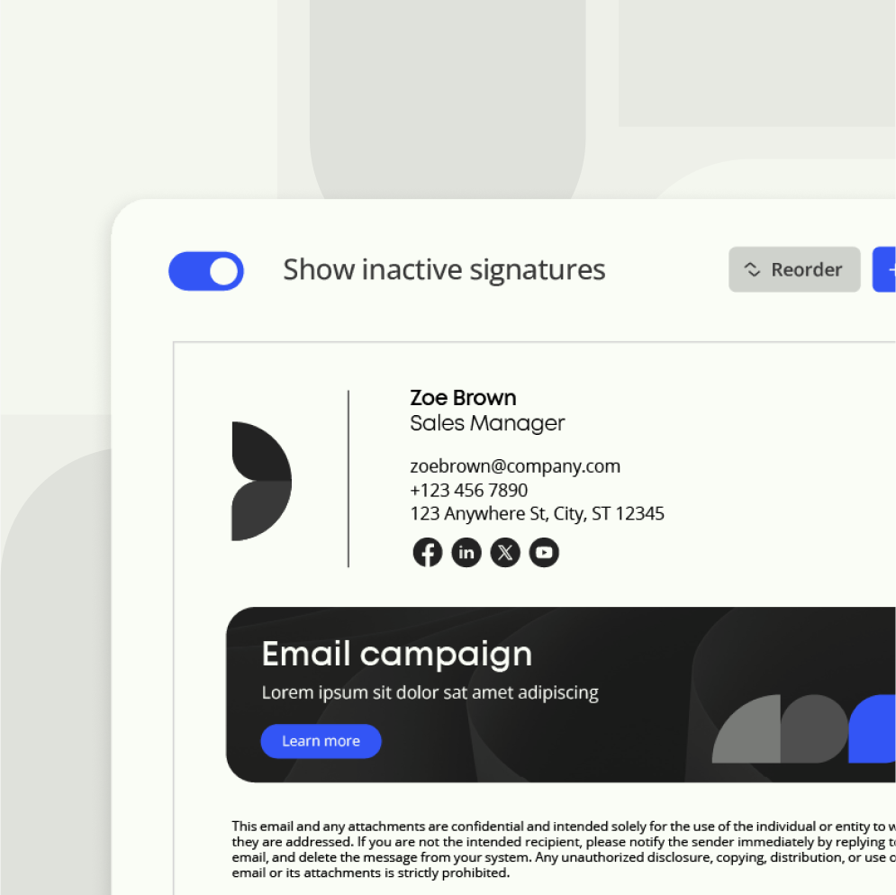 Blog, Signature Designer: Creating and managing no-code email signatures at scale.